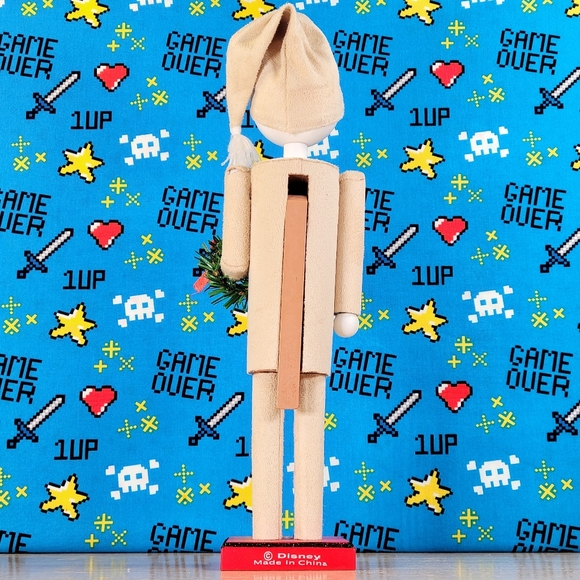 Disney Nightmare Before Christmas Pajama Jack 12" Wooden Advent Nutcracker New - Picture 4 of 10